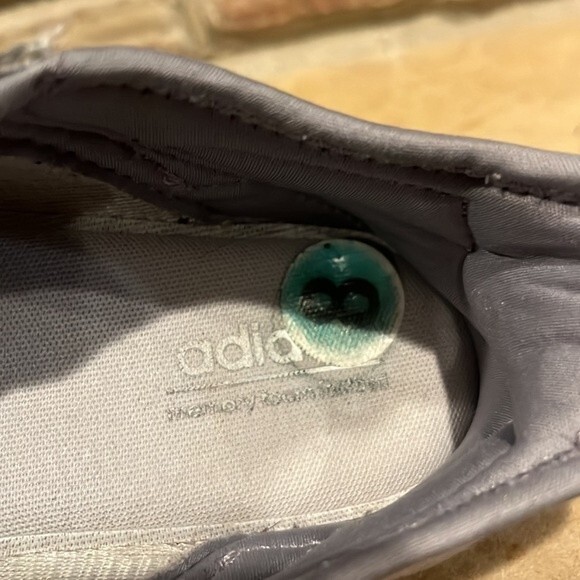 Adidas Cloudfoam QT Flex Grey Running Shoes - Picture 10 of 10